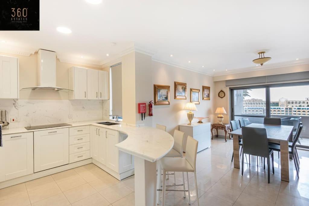 One Of A Kind, Seafront Property In St Georges Bay By 360 Estates St. Julian's Exterior foto